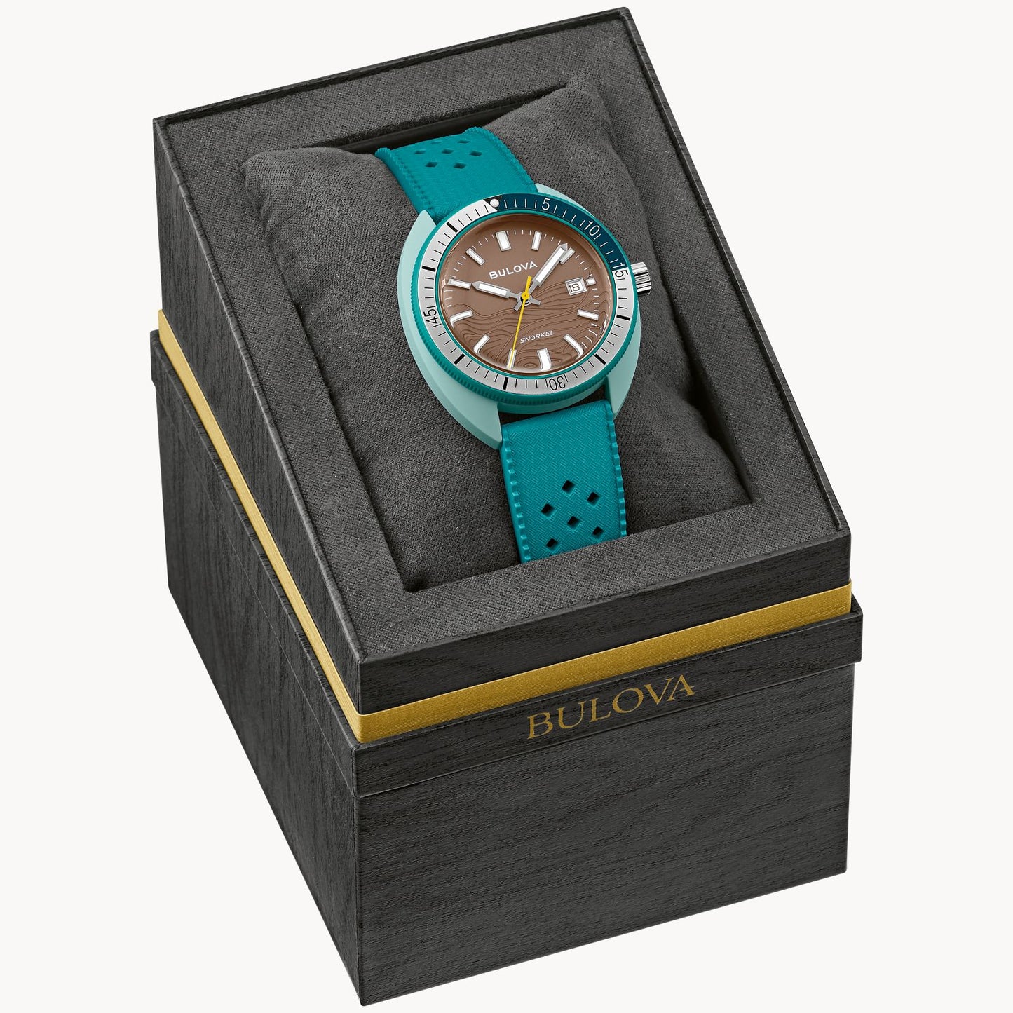 Bulova Snorkel Sea Turtle Mens Watch 98B446