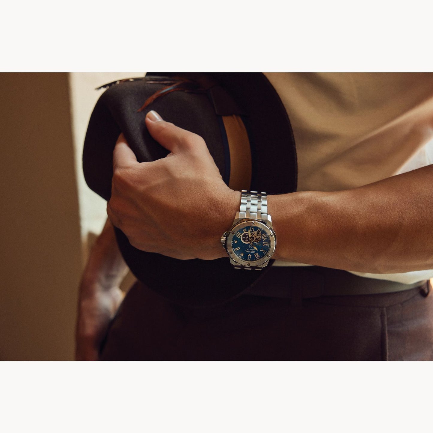Bulova Marine Star Marc Anthony Mens Watch 98D184