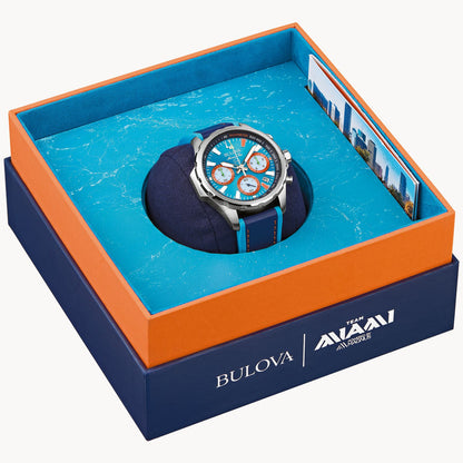 Bulova E1 Team Miami Marine Star Mens Watch 96B460