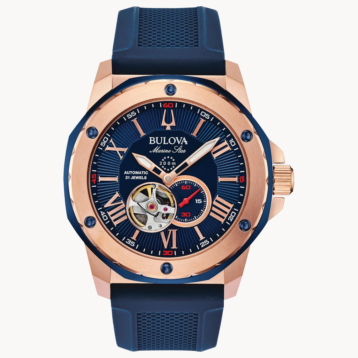 Bulova Marine Star Series A Mens Watch 98A227