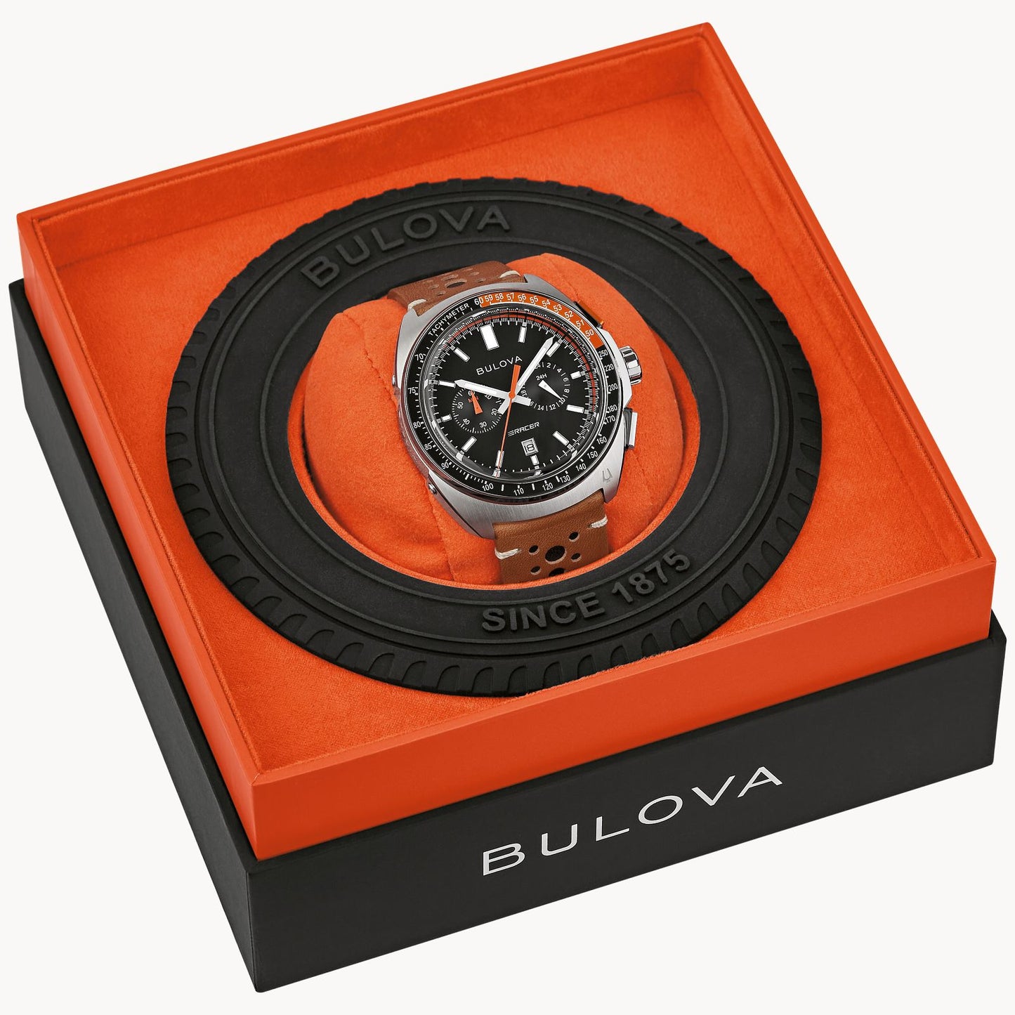 Bulova Racer Chronograph Mens Watch 98B427