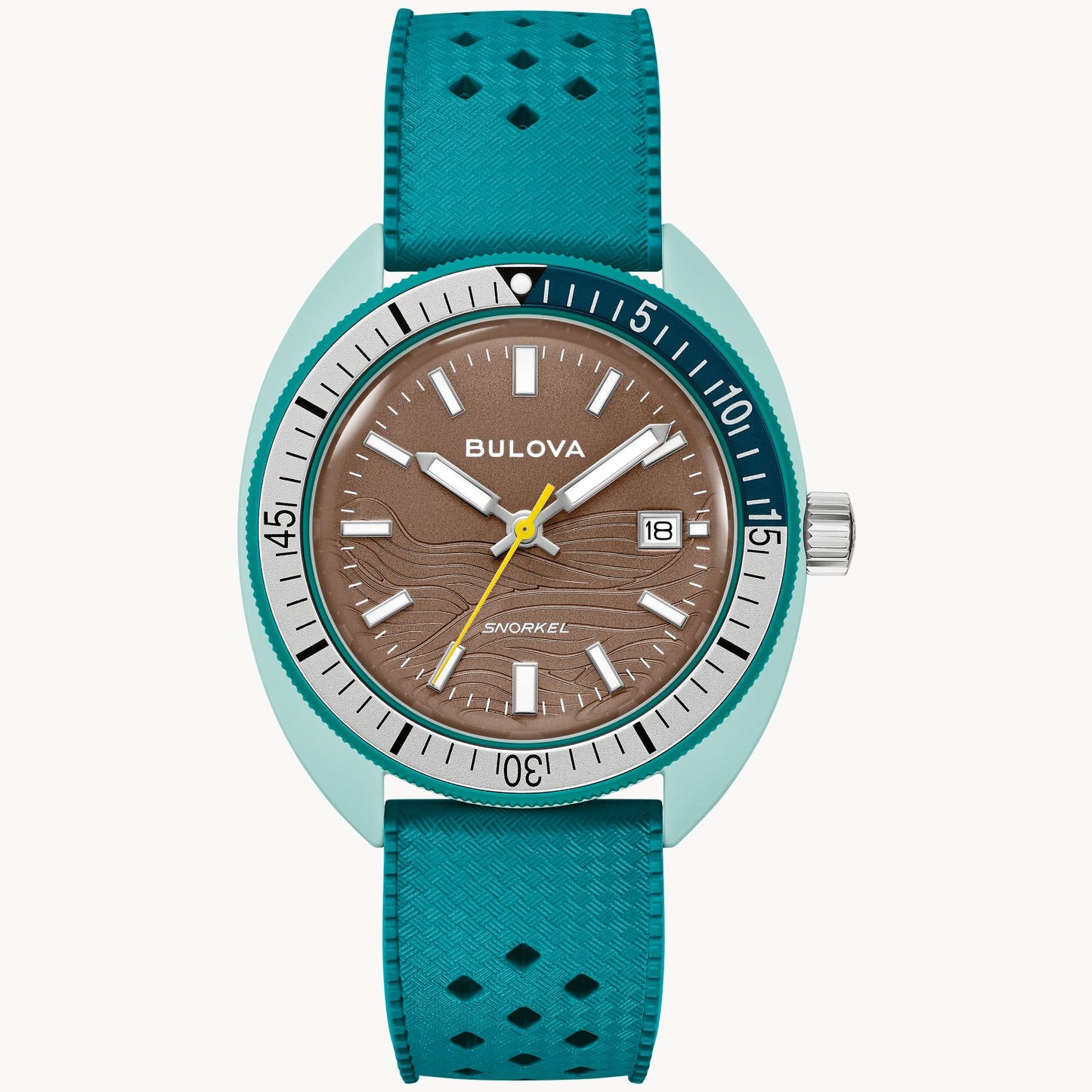 Bulova Snorkel Sea Turtle Mens Watch 98B446