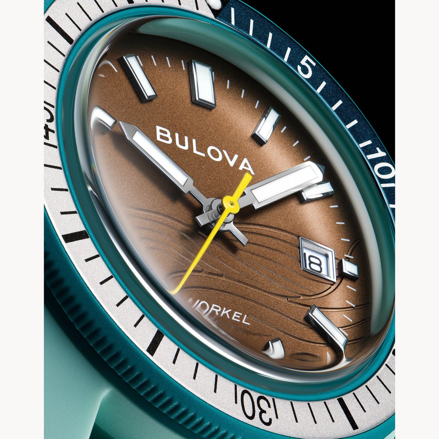 Bulova Snorkel Sea Turtle Mens Watch 98B446
