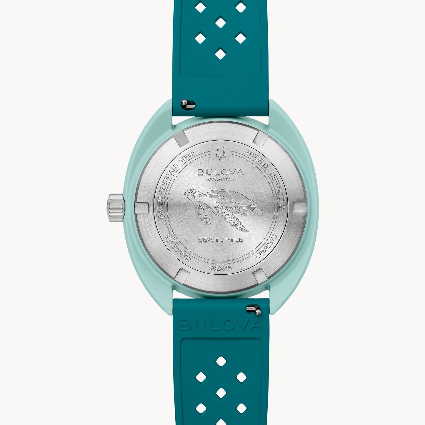 Bulova Snorkel Sea Turtle Mens Watch 98B446