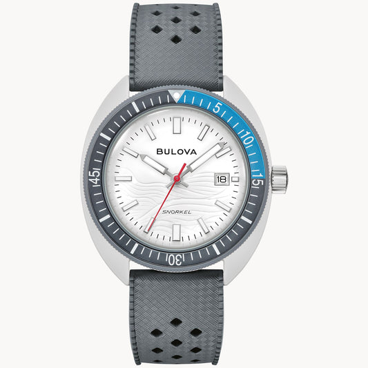 Bulova Snorkel Great White Shark Mens Watch 98B449