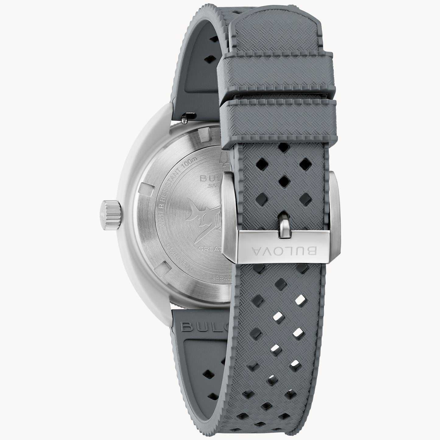 Bulova Snorkel Great White Shark Mens Watch 98B449