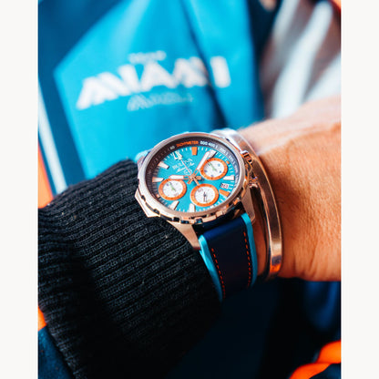 Bulova E1 Team Miami Marine Star Mens Watch 96B460