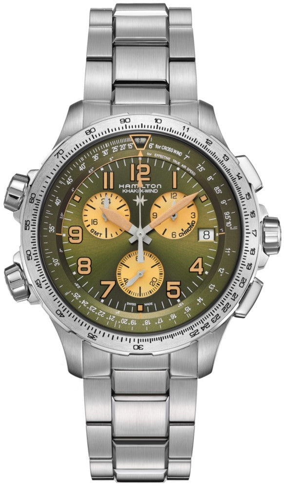 Hamilton Khaki Aviation Chronograph GMT Men's Watch H77932160