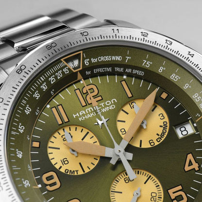 Hamilton Khaki Aviation Chronograph GMT Men's Watch H77932160